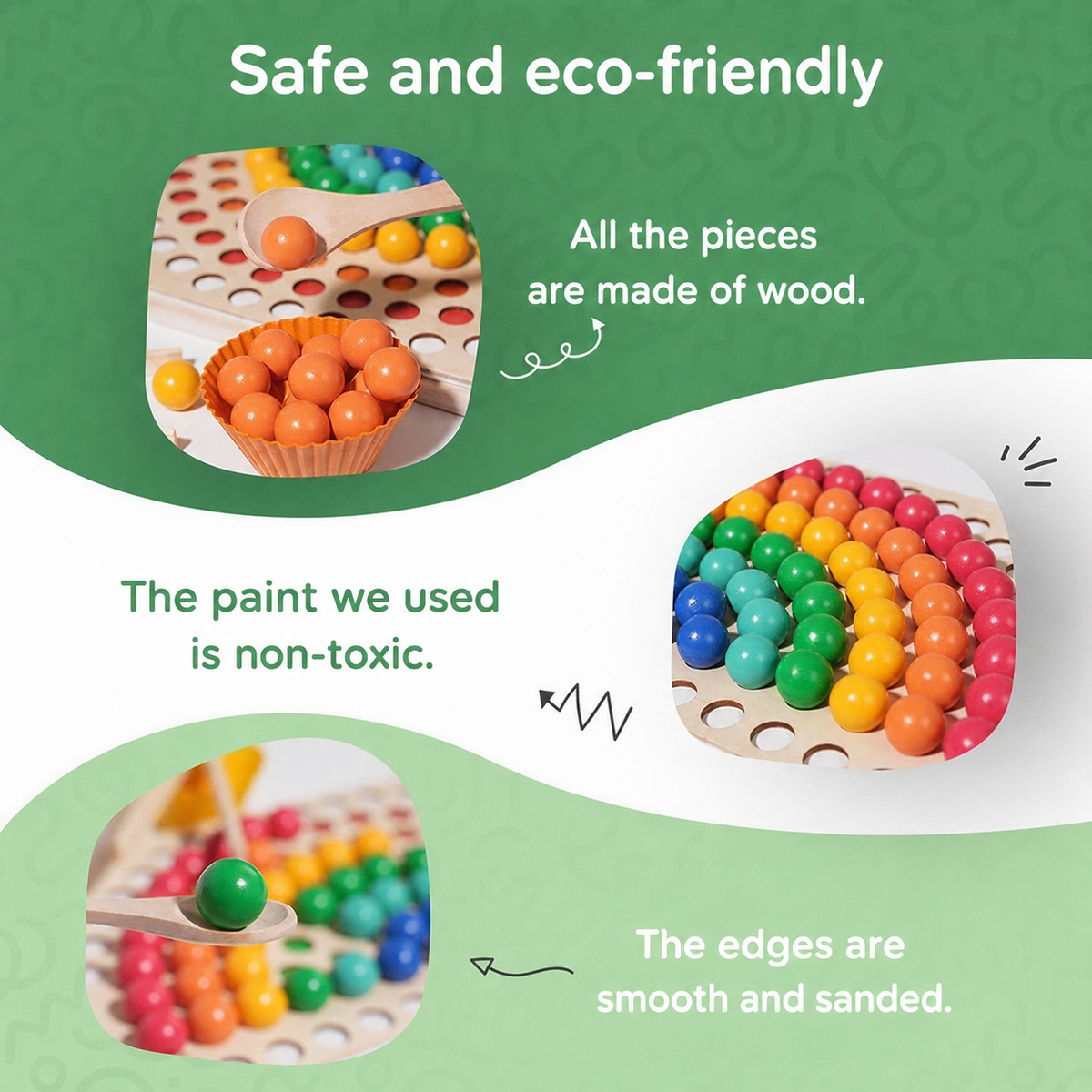 Montessori regenboogkralen Montessori & Speelgoed