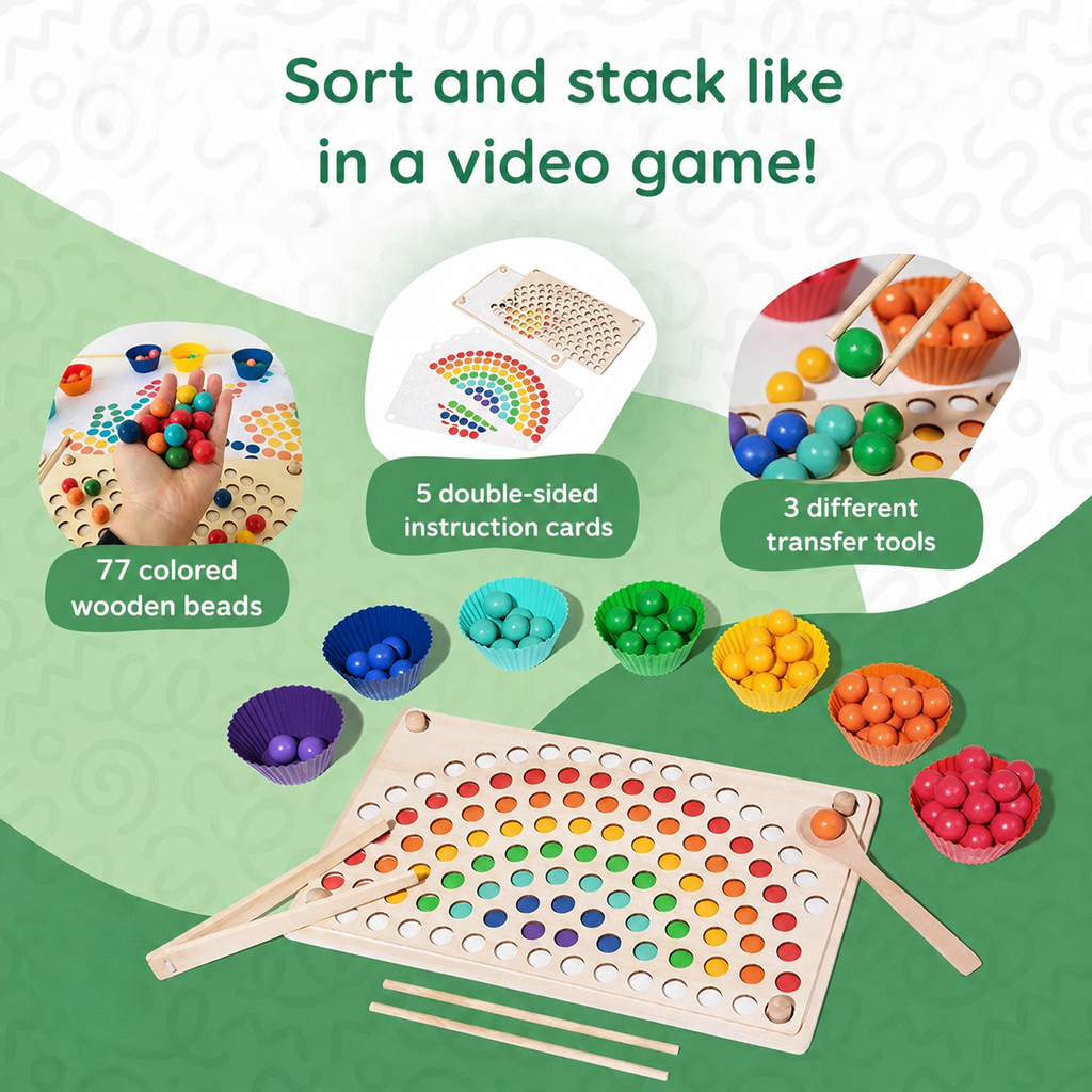 Montessori regenboogkralen Montessori & Speelgoed