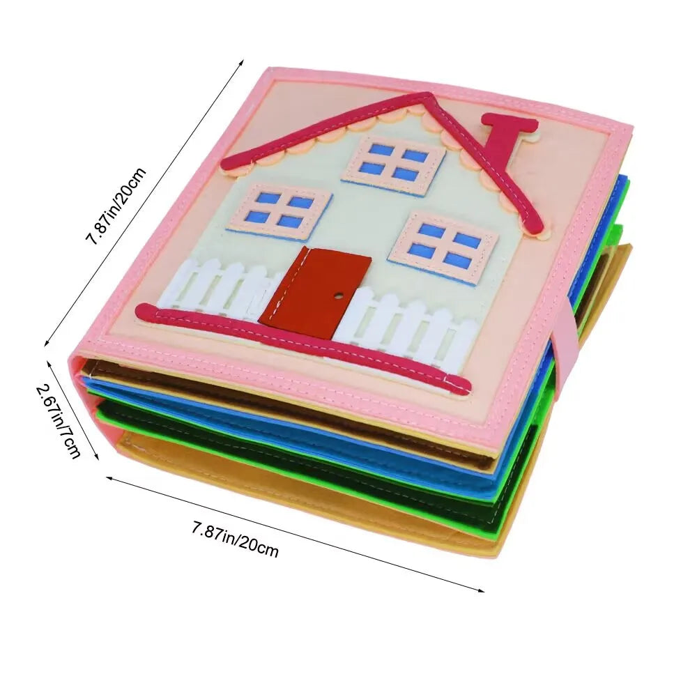 Montessori sensorisch boek Montessori & Speelgoed