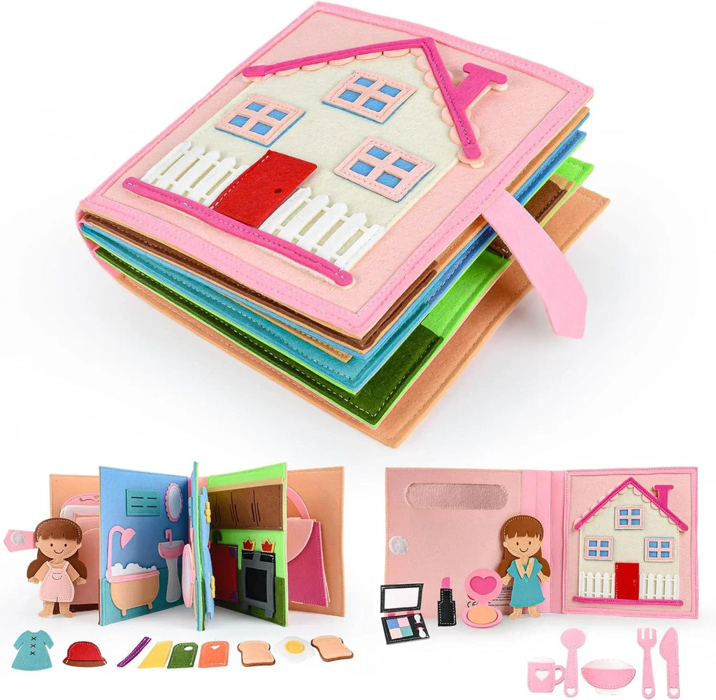 Montessori sensorisch boek Montessori & Speelgoed