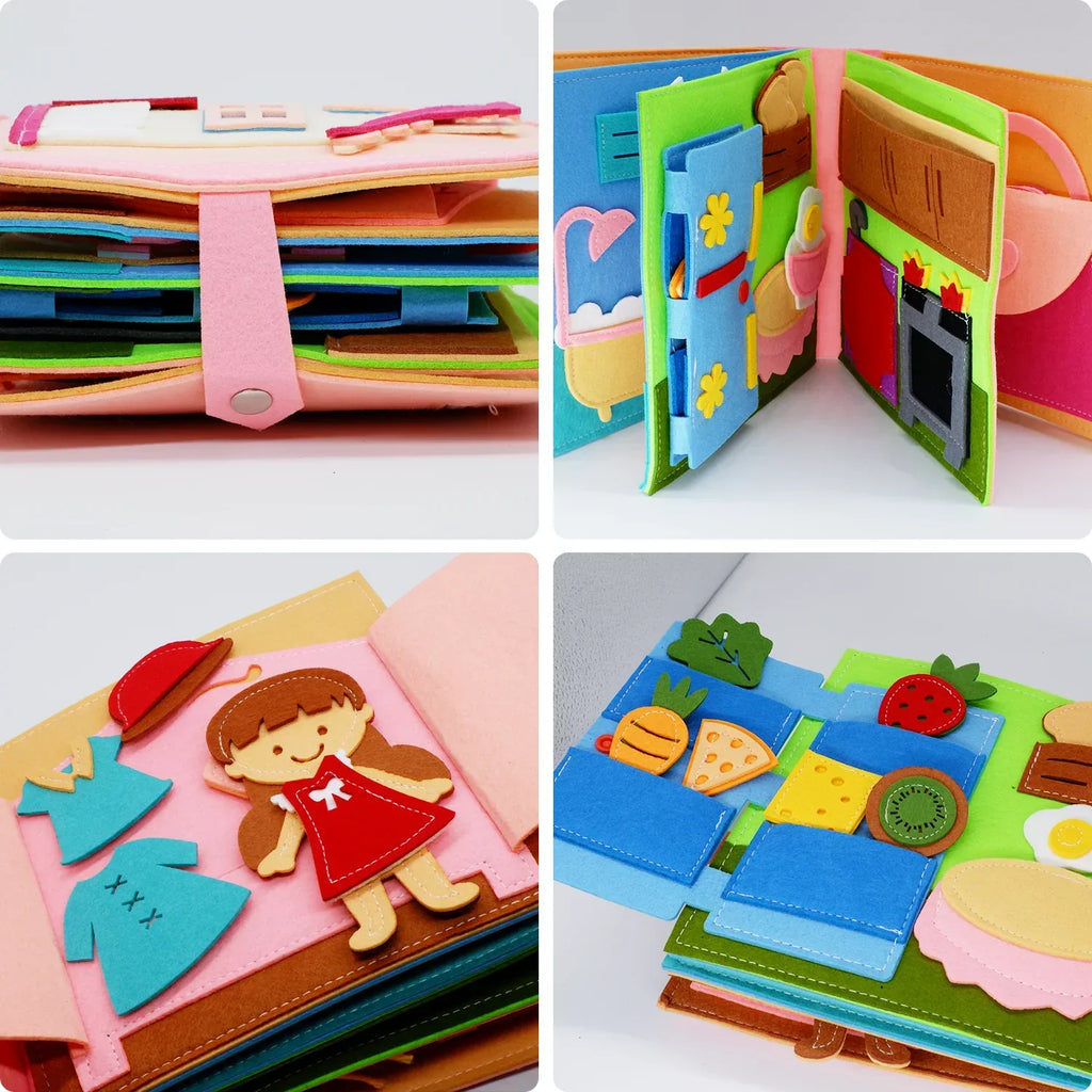 Montessori sensorisch boek Montessori & Speelgoed