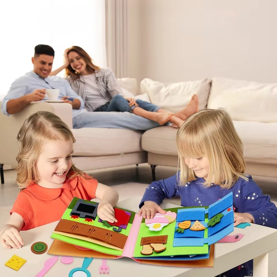 Montessori sensorisch boek Montessori & Speelgoed