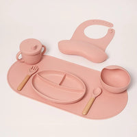 Montessori siliconen serviesset voor baby Montessori & Speelgoed