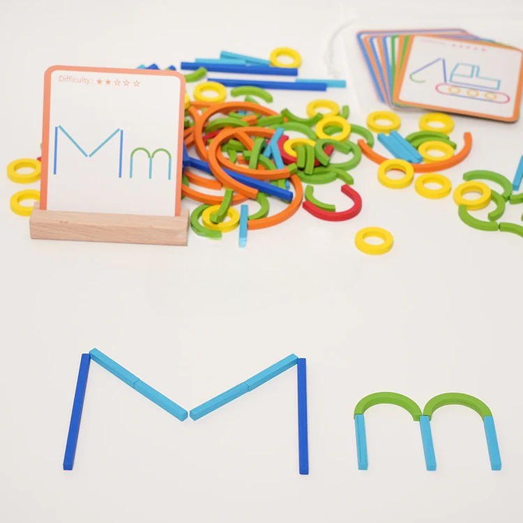 Montessori slimme stokjes Montessori & Speelgoed
