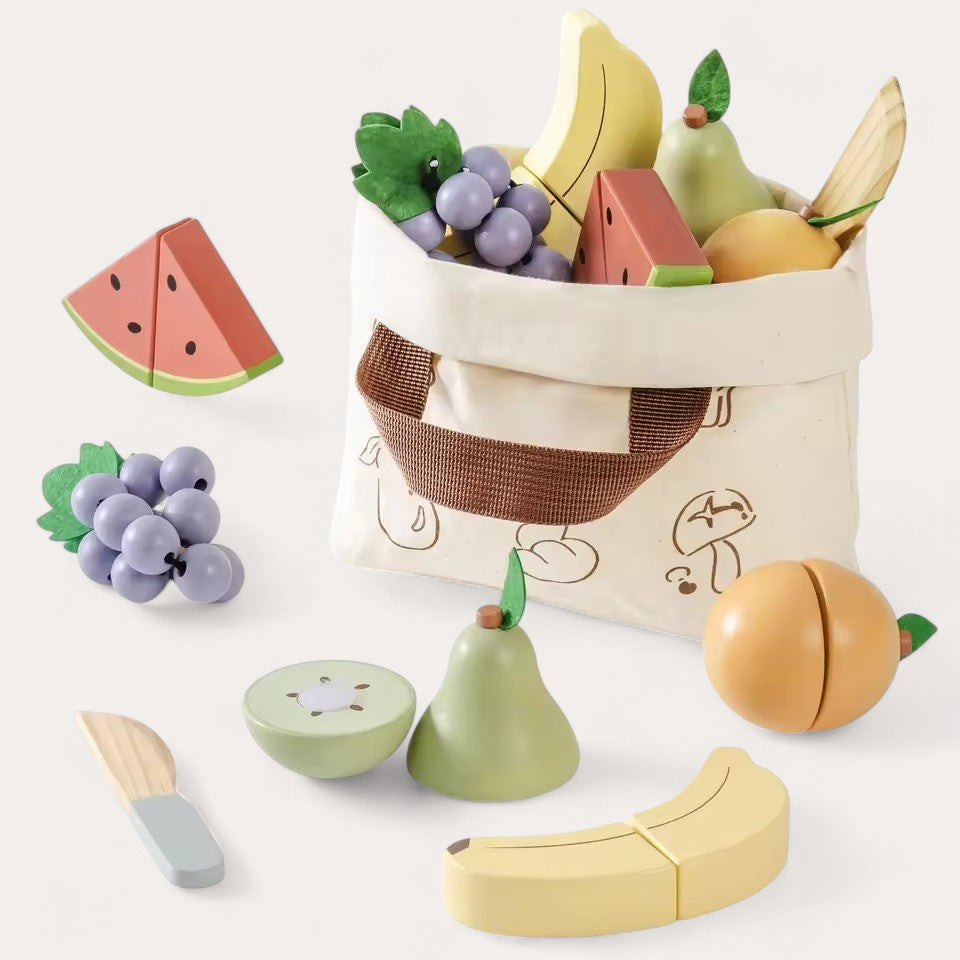 Montessori snijfruitset Montessori & Speelgoed