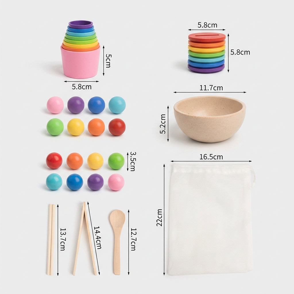 Montessori sorteer- en telset Montessori & Speelgoed