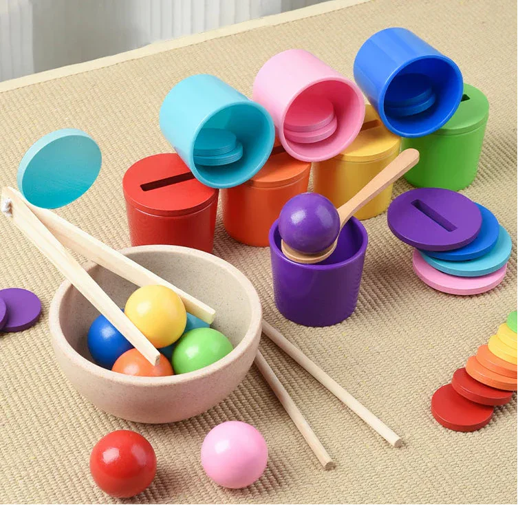 Montessori sorteer- en telset Montessori & Speelgoed