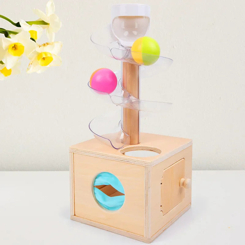 Montessori spiraal met kralen Montessori & Speelgoed