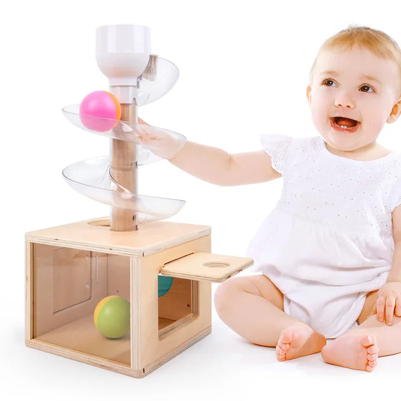 Montessori spiraal met kralen Montessori & Speelgoed