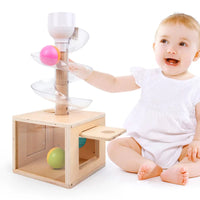 Montessori spiraal met kralen Montessori & Speelgoed