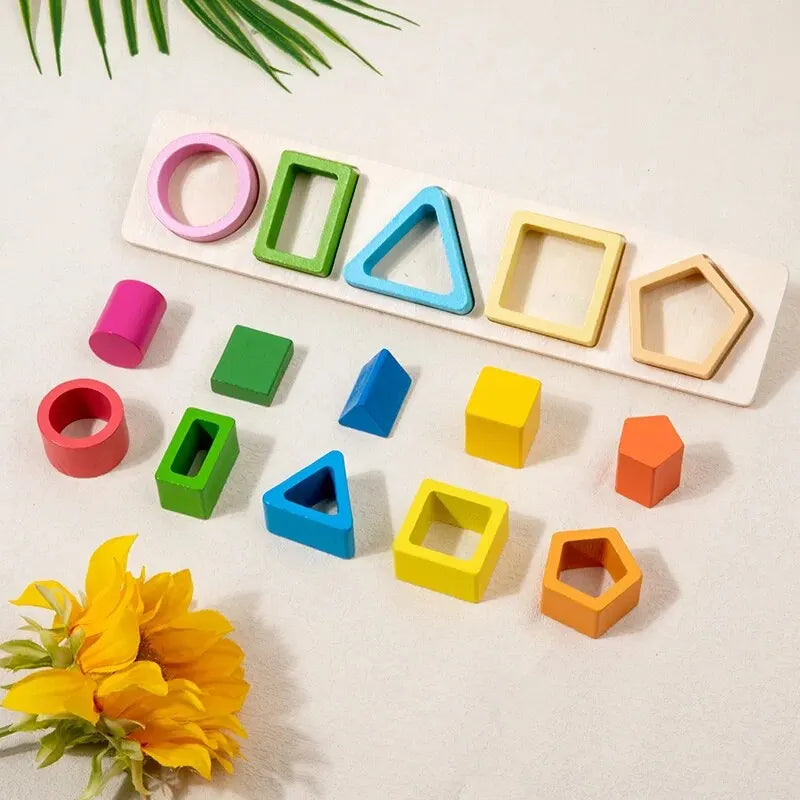 Montessori stapelbare piramides Montessori & Speelgoed