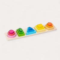 Montessori stapelbare piramides Montessori & Speelgoed