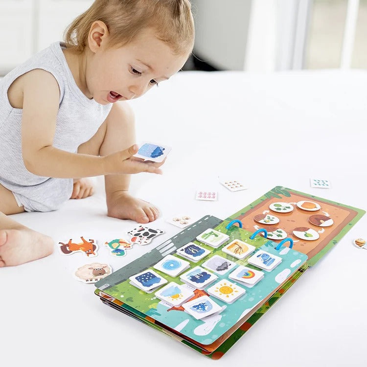 Montessori sticker-activiteitenboek Montessori & Speelgoed