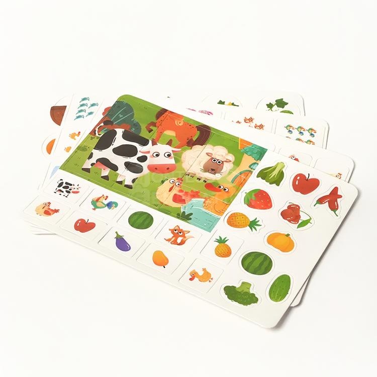 Montessori sticker-activiteitenboek Montessori & Speelgoed