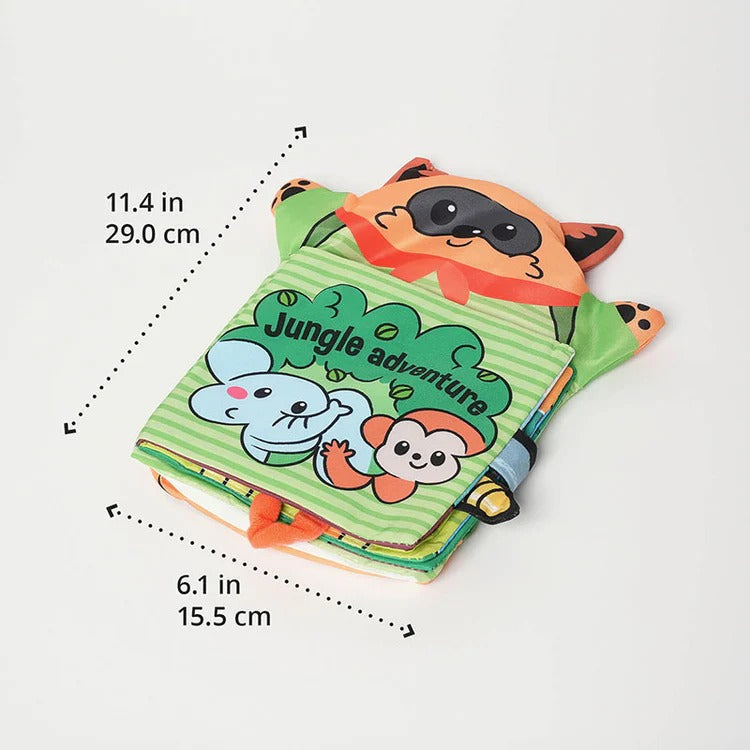 Montessori stoffen babyboek Montessori & Speelgoed