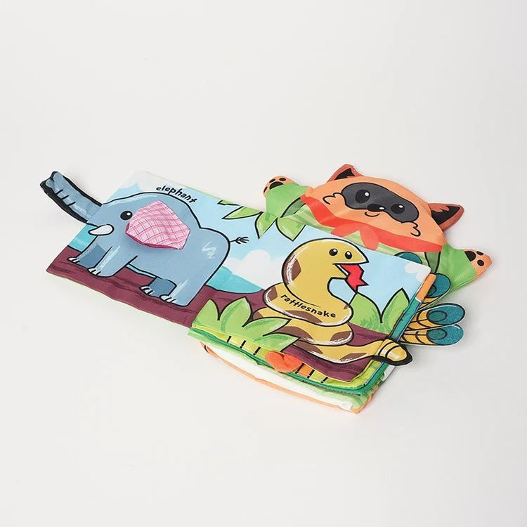 Montessori stoffen babyboek Montessori & Speelgoed