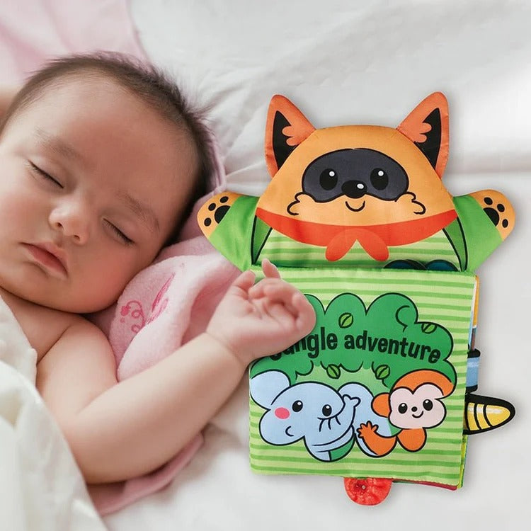 Montessori stoffen babyboek Montessori & Speelgoed