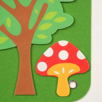Montessori vilten leer-activiteitenbord Montessori & Speelgoed