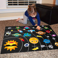 Montessori vilten leer-activiteitenbord Montessori & Speelgoed
