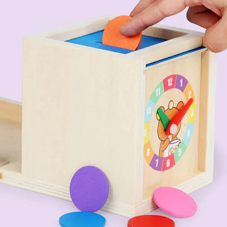 Montessori vormen- en kleurendoos met ballen Montessori & Speelgoed