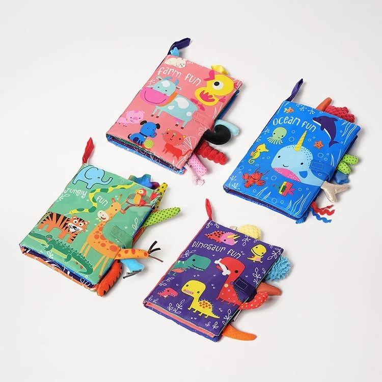 Montessori zacht boek voor baby's Montessori & Speelgoed