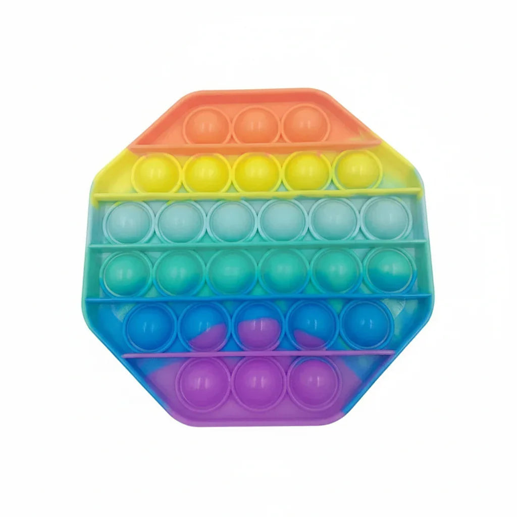 Set van 4 Montessori siliconen pop-its Montessori & Speelgoed