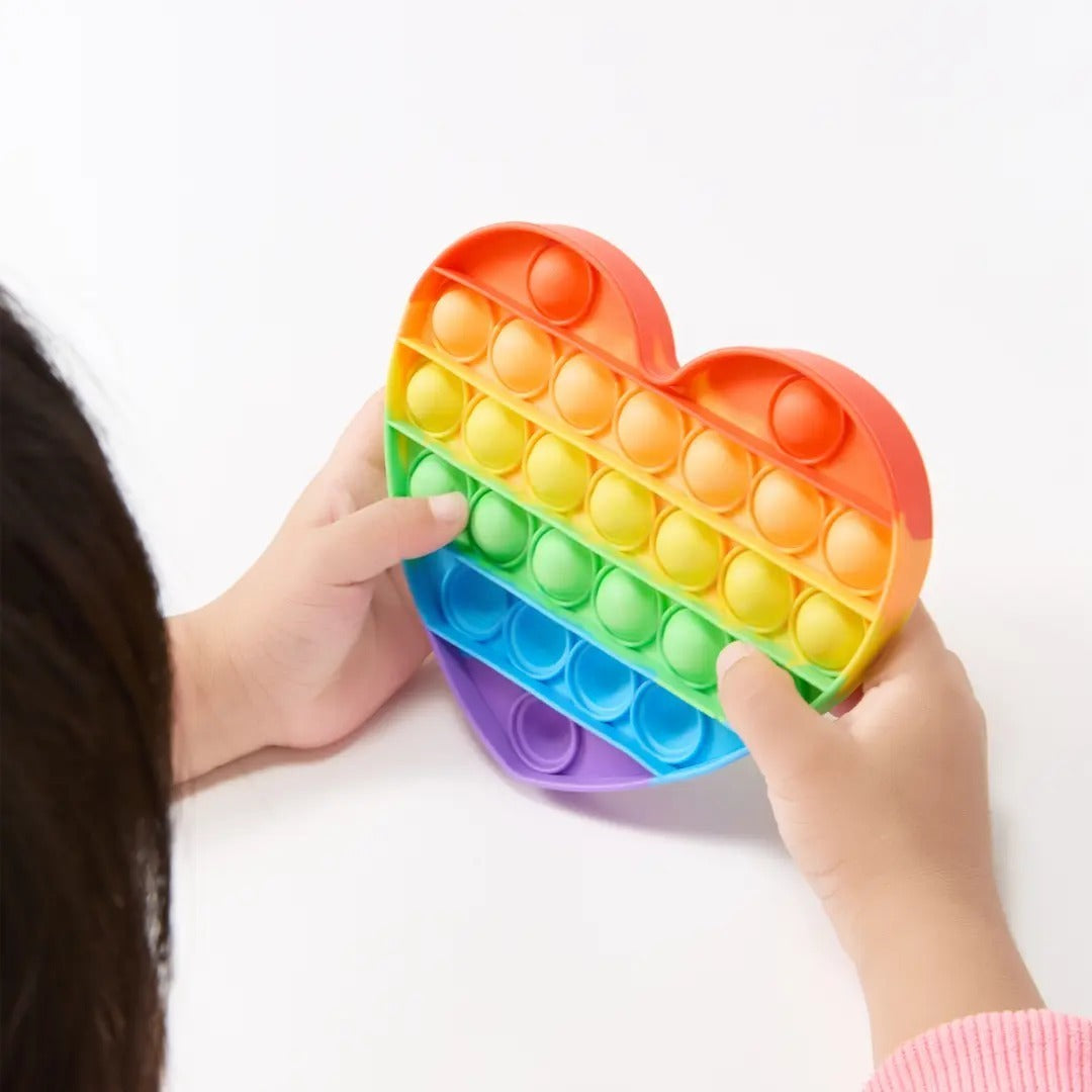 Set van 4 Montessori siliconen pop-its Montessori & Speelgoed